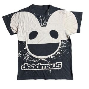 Deadmau5 Graphic Y2K T-Shirt Men Small